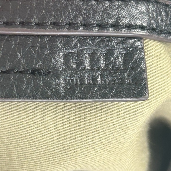 G.I.L.I. GOT IT LOVE IT BlK Leather Convertible Backpack Crossbody Shoulder BAG - Picture 6 of 9